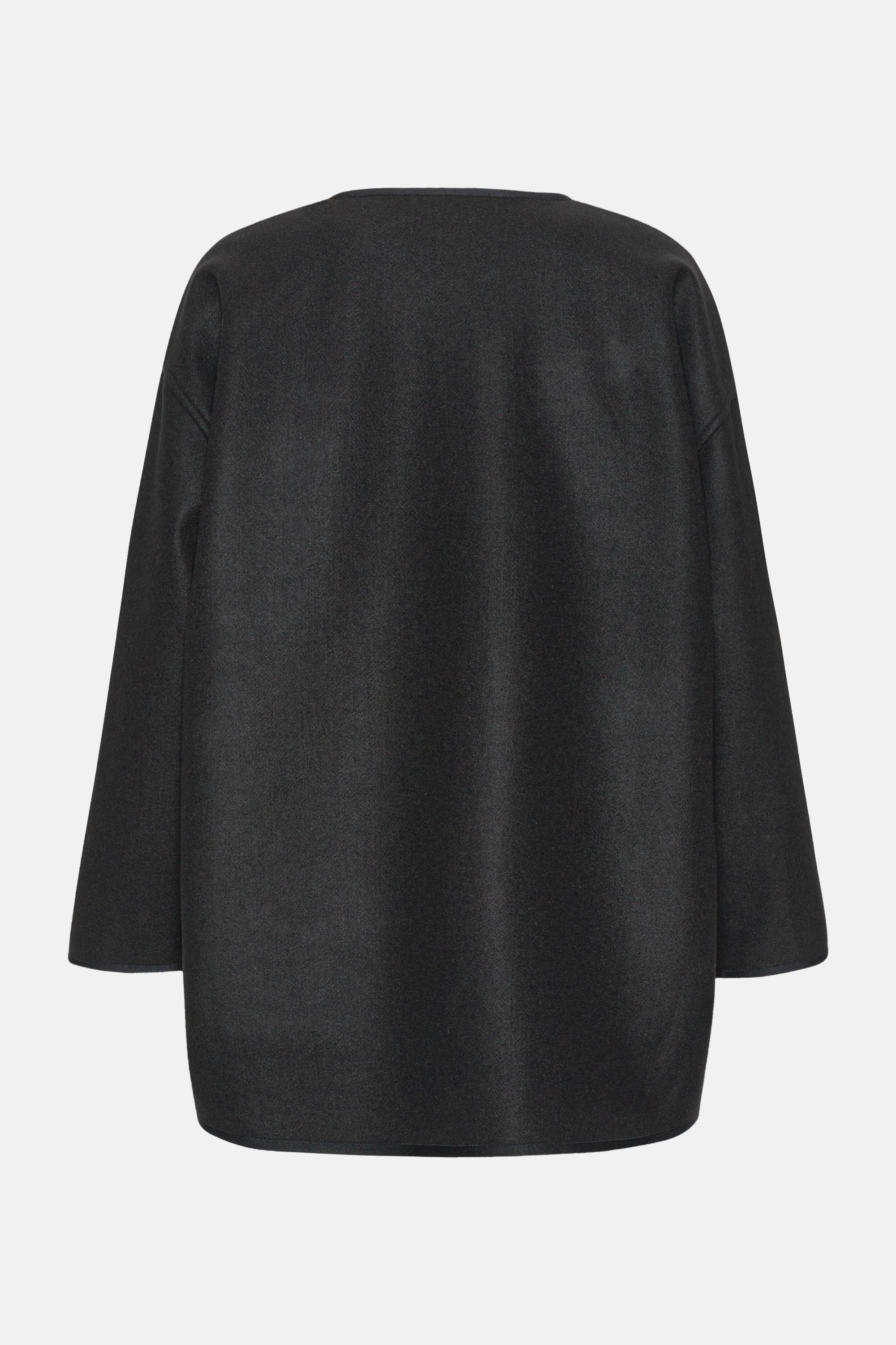 Filtad Casual Jacka - Black